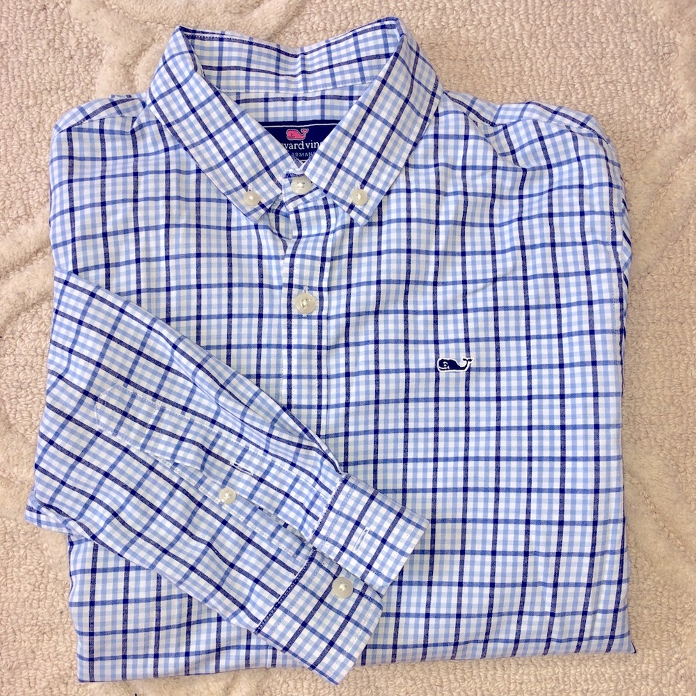 Vineyard Vines Boys Performance button down shirt
